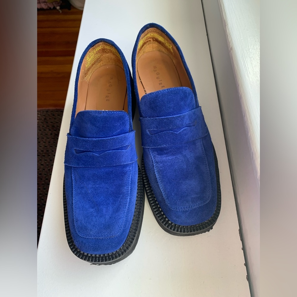 Maguire Klein Blue Paola loafers - Picture 3 of 7